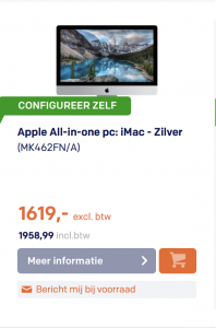 27 inch retina 5K iMac